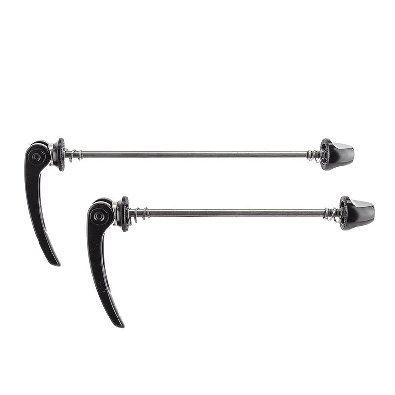 QR Skewers Zipp Speed Weaponry Zipp Tangente Quick Release Skewer Set - 100mm/130mm Titanium BLK With BLK Logo Dark Slate Gray