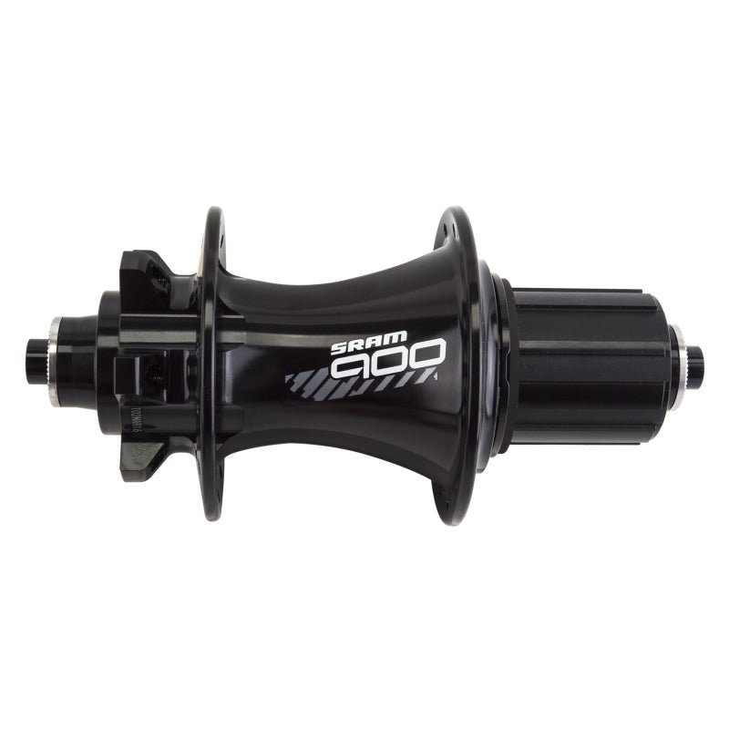 Hubs SRAM SRAM 900 Rear Hub - QR x 135mm/12 x 142mm 6-Bolt HG 11 Road Black 28H Dark Slate Gray