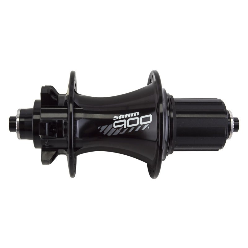 Hubs SRAM SRAM 900 Rear Hub - QR x 135mm/12 x 142mm 6-Bolt HG 11 Road Black 32H Dark Slate Gray