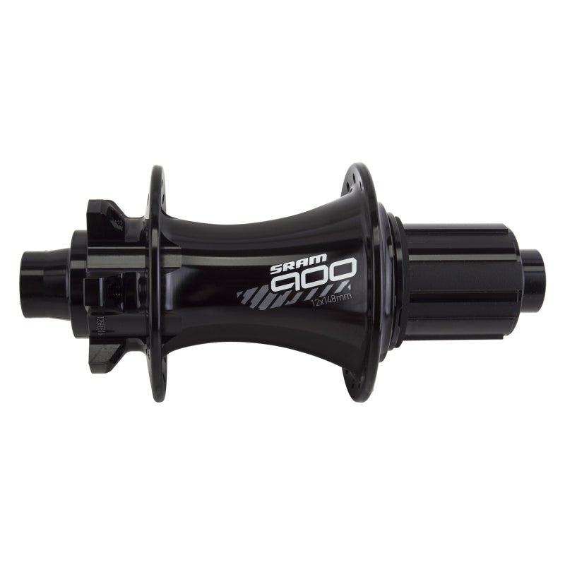 Hubs SRAM SRAM 900 Rear Hub - 12 x 148mm 6-Bolt HG 11 Road Black 32H Dark Slate Gray