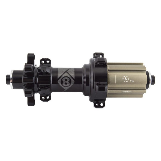 Hubs Origin8 Origin8 RD-1110 Elite Road Disc Hubs hub rear 24H 135 Dark Slate Gray
