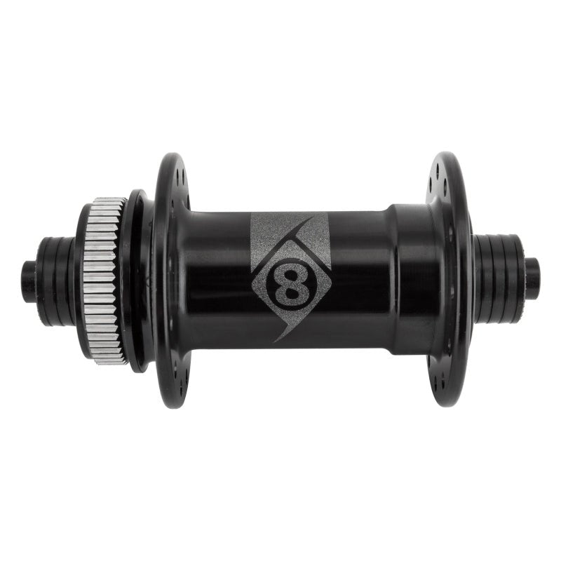 Hubs Origin8 Origin8 RD-1110 Elite Road Disc Hubs hub front 24H 100 Dark Slate Gray