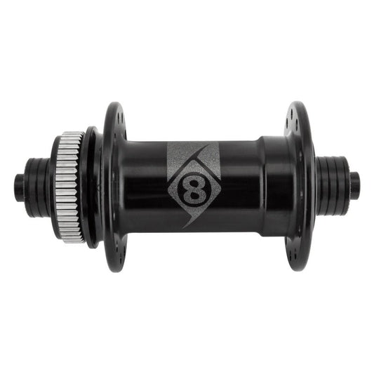 Hubs Origin8 Origin8 RD-1110 Elite Road Disc Hubs hub front 24H 100 Dark Slate Gray