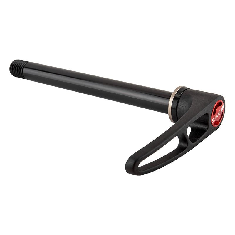 Axles & Axle Parts DT Swiss DT Swiss RWS MTB Front Thru Axle - 12 x 100mm Overall Length 121mm M12 x 1.5mm Thread Pitch Flat Washer Dark Slate Gray