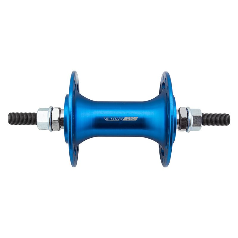 Hubs Black ops Black ops MX-1100co BMX Hubs hub front 36H 100 Dark Slate Blue