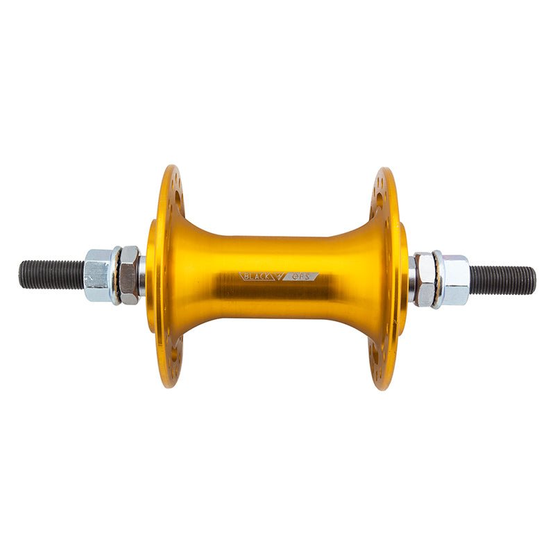 Hubs Black ops Black ops MX-1100co BMX Hubs hub front 36H 100 Dark Goldenrod