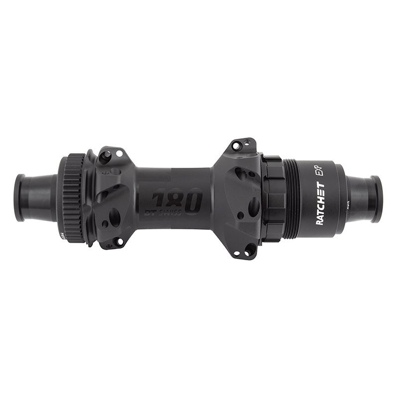Hubs DT Swiss DT Swiss 180 EXP Rear Hub - 12 x 142mm Center-Lock XDR BLK 24H Straight Pull 36pt Dark Slate Gray