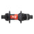 Hubs DT Swiss DT Swiss 240 EXP Rear Hub - 12 x 142mm Center-Lock XDR Black/Red 24H 36pt Dark Slate Gray