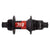 Hubs DT Swiss DT Swiss 240 EXP Rear Hub - 12 x 142mm Center-Lock XDR Black/Red 28H 36pt Dark Slate Gray