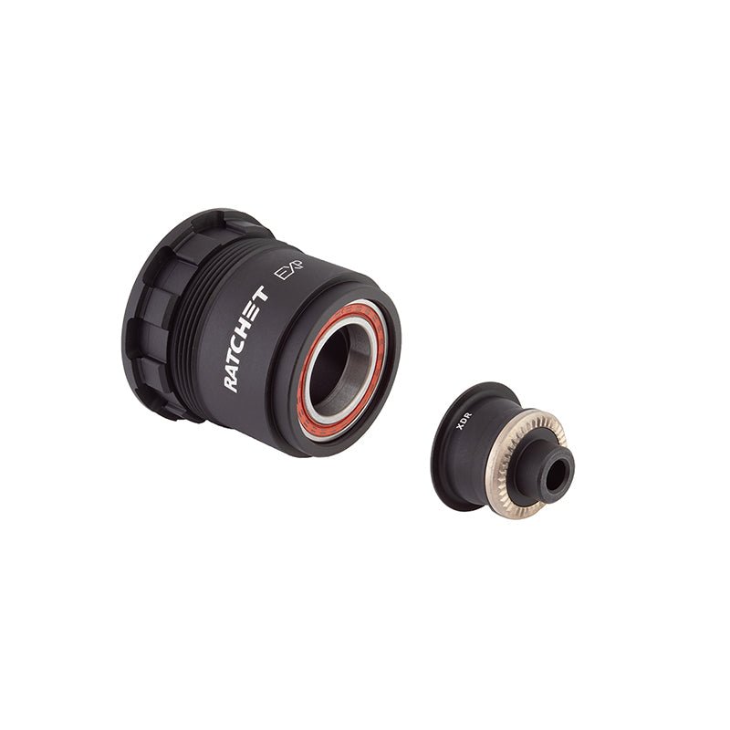 Freehubs DT Swiss DT Swiss Ratchet EXP Freehub Body - SRAM XDR Standard Aluminum Sealed Bearing QR x 130/135 mm Kit w/ End Cap Dark Slate Gray