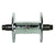 Front Hub Phil Wood Phil Wood High-Flange Front Hub - 9 x 1 x 100mm Rim Brake Polished Silver 32h Dark Sea Green