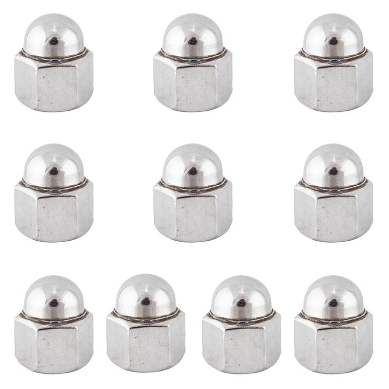 Hubs Sunlite Sunlite Sunlite Axle Nuts Front/Rear 3/8` x 26t Chromoly Sil Light Gray