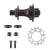 Hubs Black ops Black ops MX-3200 BMX Hubs hub rear 28H 110 Dark Slate Gray