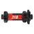 Front Hub DT Swiss DT Swiss 240 Front Hub - 15 x 110mm 6-Bolt Black/Red 28H Tomato