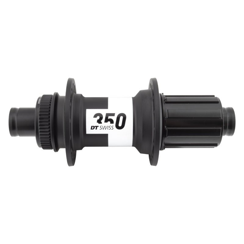 Hubs DT Swiss DT Swiss 350 Rear Hub - 12 x 142mm Center-Lock HG11 MTN Black 28H 36pt Dark Slate Gray