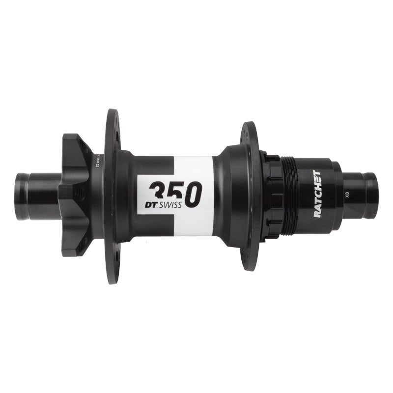 Hubs DT Swiss DT Swiss 350 Rear Hub - 12 x 142mm 6-Bolt XD Black 28H 36pt Dark Slate Gray