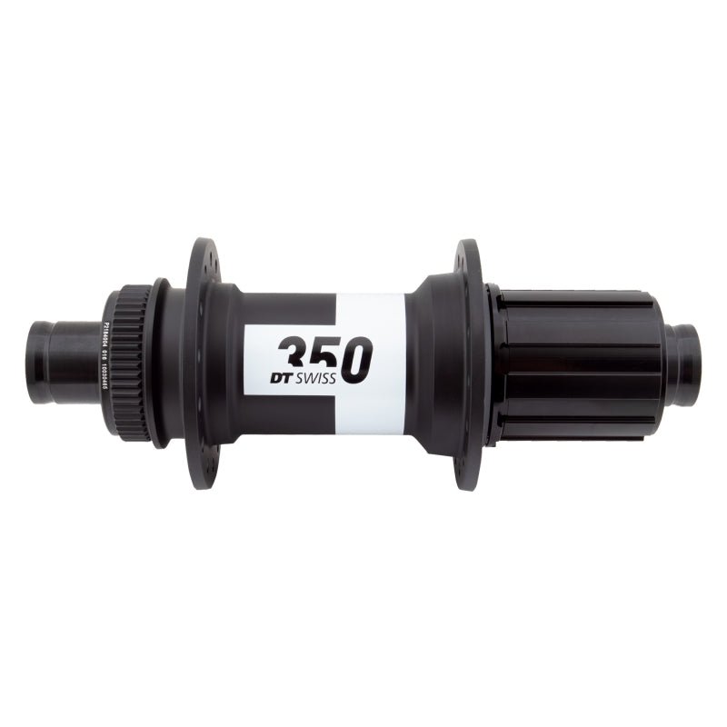 Hubs DT Swiss DT Swiss 350 Rear Hub - 12 x 148mm Center-Lock HG11 MTN Black 28H 36pt Dark Slate Gray