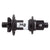 Hubs DT Swiss DT Swiss 350 Rear Hub - 12 x 148mm 6-Bolt Micro Spline Black 28H 36pt Dark Slate Gray