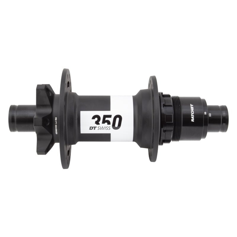 Hubs DT Swiss DT Swiss 350 Rear Hub - 12 x 148mm 6-Bolt XD Black 28H 36pt Dark Slate Gray