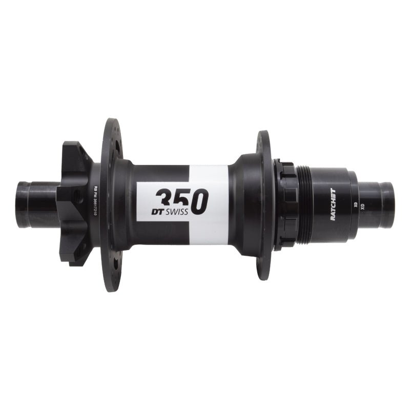 Hubs DT Swiss DT Swiss 350 Rear Hub - 12 x 148mm 6-Bolt XD Black 32H 36pt Dark Slate Gray
