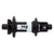 Hubs DT Swiss DT Swiss 350 Rear Hub - 12 x 157mm 6-Bolt Micro Spline Black 32H 36pt Dark Slate Gray