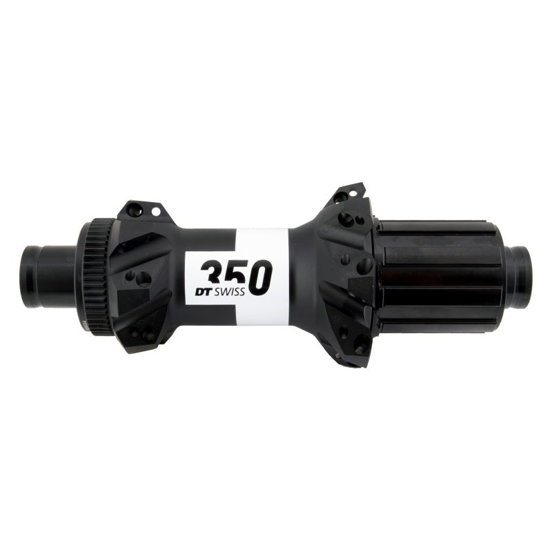 Hubs DT Swiss DT Swiss 350 Rear Hub - 12 x 148mm Center-Lock HG11 MTN BLK 28H Straight Pull 36pt Dark Slate Gray
