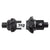 Hubs DT Swiss DT Swiss 350 Rear Hub - 12 x 148mm Center-Lock Micro Spline BLK 28H Straight Pull 36pt Dark Slate Gray