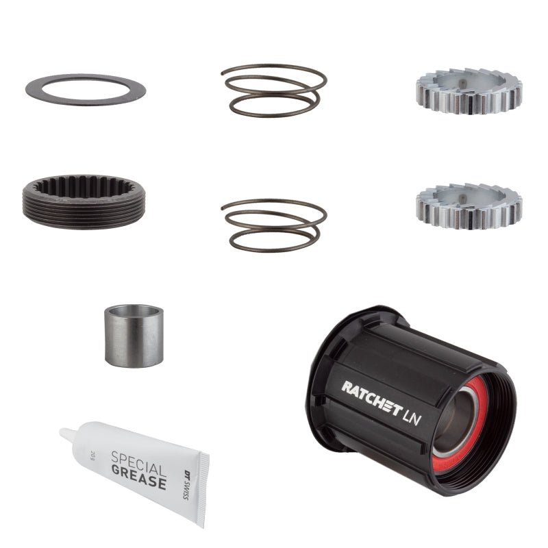 Hubs DT Swiss Dt swiss Shimano MTB Ratchet Conversion Kit SHI 8-11s MTB 18t Alloy Blk Dark Slate Gray