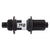 Hubs DT Swiss DT Swiss 350 Rear Hub - 12 x 142mm Center-Lock HG11 Road Black 24H 36pt Dark Slate Gray