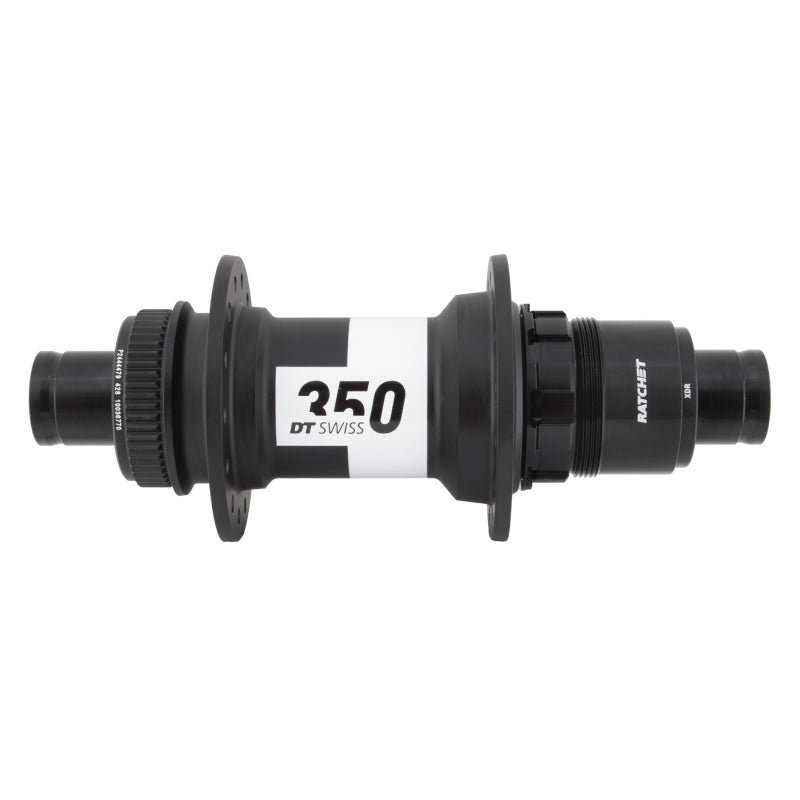 Hubs DT Swiss DT Swiss 350 Rear Hub - 12 x 142mm Center-Lock XDR Black 28H 36pt Dark Slate Gray