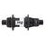 Hubs DT Swiss DT Swiss 350 Rear Hub - 12 x 142mm Center-Lock XDR Black 28H 36pt Dark Slate Gray