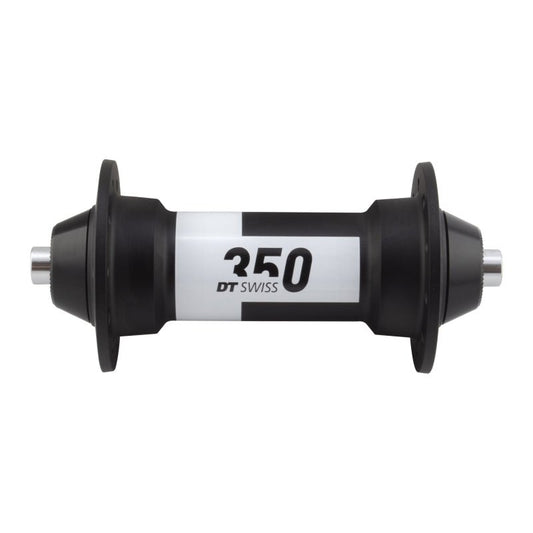 Front Hub DT Swiss DT Swiss 350 Front Hub - QR x 100mm Rim Brake Black 20H Light Gray