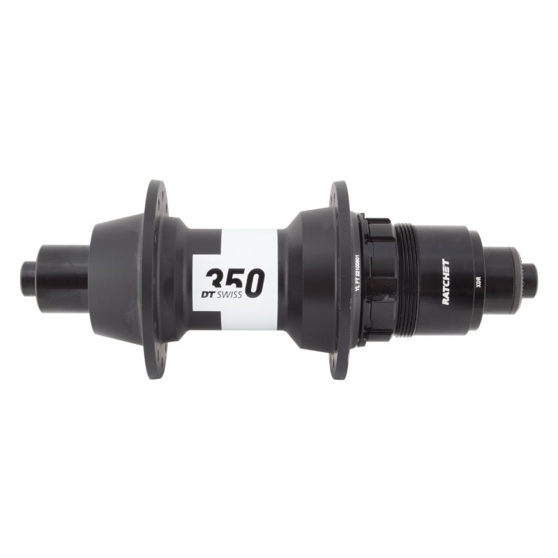 Hubs DT Swiss DT Swiss 350 Rear Hub - QR x 130mm Rim Brake XDR Black 24H 36pt Dark Slate Gray