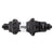 Hubs DT Swiss DT Swiss 350 Rear Hub - QR x 130mm Rim Brake XDR Black 24H Straightpull 36pt Dark Slate Gray