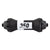 Front Hub DT Swiss DT Swiss 350 Front Hub - QR x 100mm Rim Brake Black 20H Straightpull Dark Slate Gray