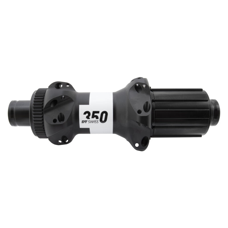 Hubs DT Swiss DT Swiss 350 Rear Hub - 12 x 142mm Center-Lock HG11 Road BLK 24H Straightpull 36pt Dark Slate Gray