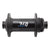 Front Hub DT Swiss DT Swiss 240 Hybrid Front Hub - 15 x 110mm Center-Lock Black 32H Dark Slate Gray