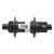 Hubs DT Swiss DT Swiss 350 Hybrid Rear Hub - 12 x 148mm Center-Lock Micro Spline BLK 32h 24pt Dark Slate Gray
