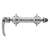 Hubs Origin8 Origin8 RD-1200 Road Hubs hub front 32H 100 Dark Gray