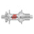 Hubs DT Swiss DT Swiss 240 DEG Rear Hub - 12 x 148mm 6-Bolt Micro Spline Silver 32H 90pt 3 Decades Gray