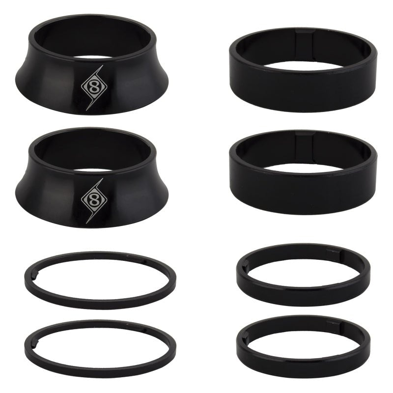 Hubs Origin8 Origin8 Single Speed Freehub Kit Front/Rear Single Speed AL6061 Blk Black