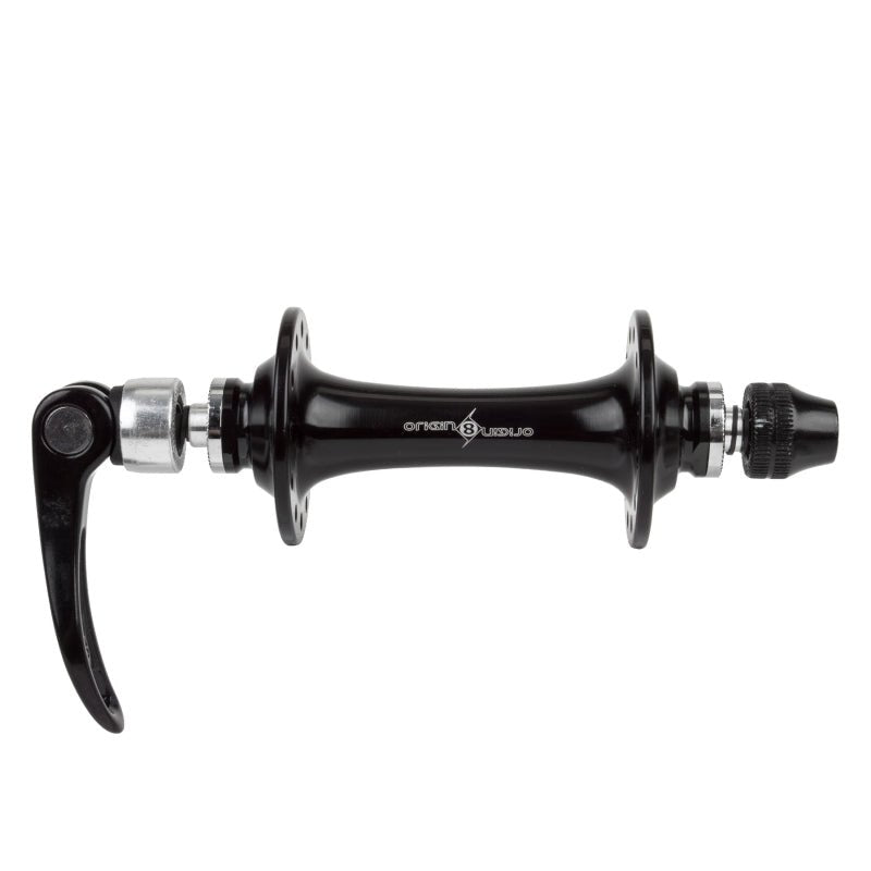 Hubs Origin8 Origin8 RD-1100 Road Hubs hub front 24H 100 Dark Slate Gray