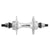 Hubs Origin8 Origin8 SS-1101 Single Speed Hubs hub rear 36H 120 Light Gray