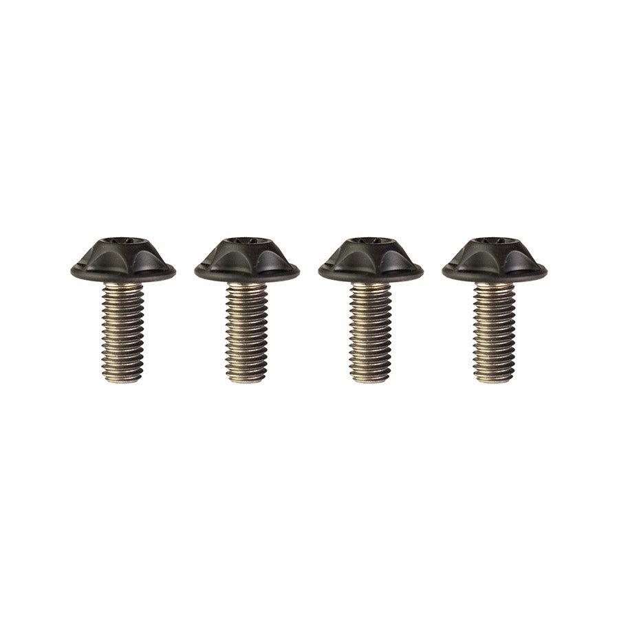 Silca Sicuro Ti bottle cage bolts Cerakote Black Set of 4