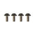 Silca Sicuro Ti bottle cage bolts Cerakote Black Set of 4