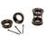 Cup Conversion Kit TruVativ TruVativ American to Euro BMX Bottom Bracket Adaptor Dark Slate Gray