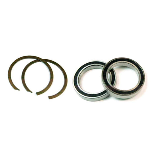 Bottom Brackets Wheels Manufacturing Wheels Manufacturing BB30 ABEC-3 Bearing and Clip Kit Light Gray