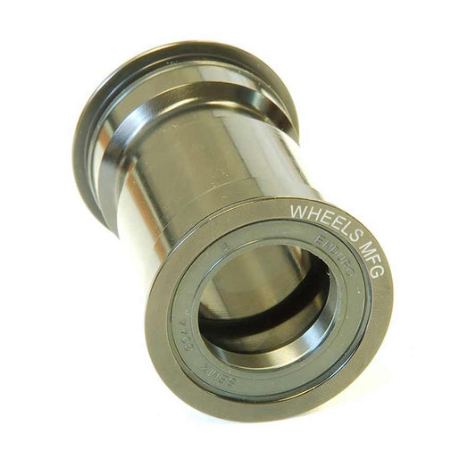 Bottom Brackets Wheels Manufacturing Wheels Manufacturing PressFit 30 Bottom Bracket ABEC-3 Bearings BLK Cups Slate Gray