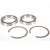 Bottom Brackets Wheels Manufacturing Wheels Manufacturing BB30 Angular Contact Bearing and Clip Kit Light Gray