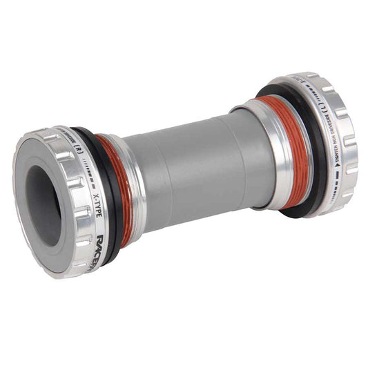 Bottom Brackets Race Face RaceFace Team XC X-Type External Bottom Bracket BSA 68/73mm BB Shell x 24mm Spindle Dark Gray